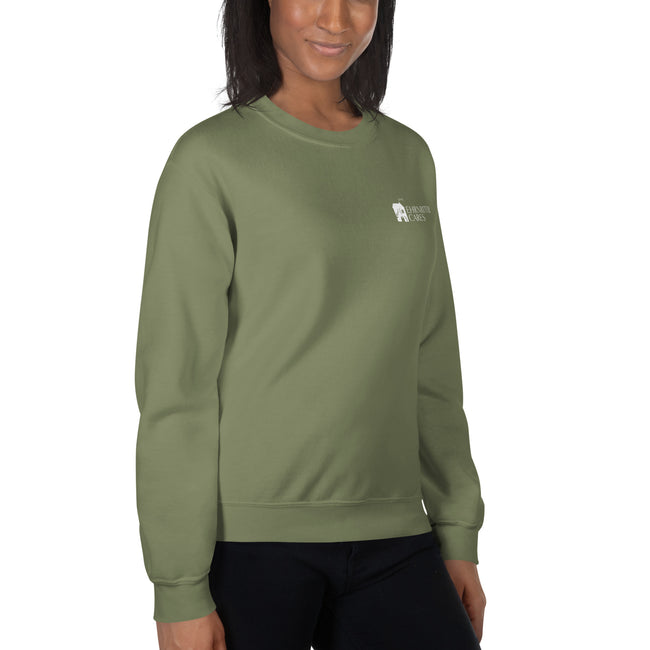 Green Ehrnriter Cares Unisex Sweatshirt